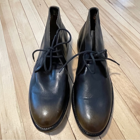 NWB Intensi Leather Ombre Men’s Chukka Boots - Sz 42 - Picture 8 of 16